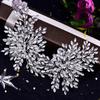 Bridal Wedding Hair comb Wedding Headpiece for Bride Rhinestone Wedding Headband Crystal Hair Accessories for Women and Girls (Silver), one size