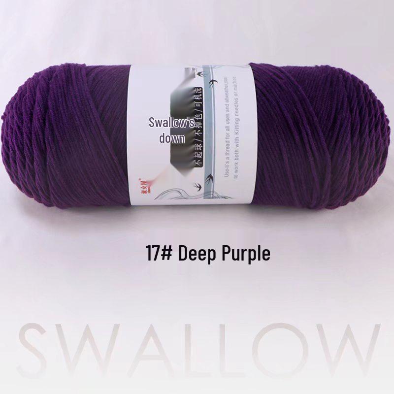 Large Skein 5-Ply Milk Cotton Yarn: Luxurious Plush for Doll Making & Seat Cushions, Available in 80 Colors