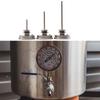 Homebrew Weldless Thermometer Kit Bi-metal Dial Thermometer 1/2"NPT Connection 3" Face Dual C & F Scale Boil Kettle Wort Chiller