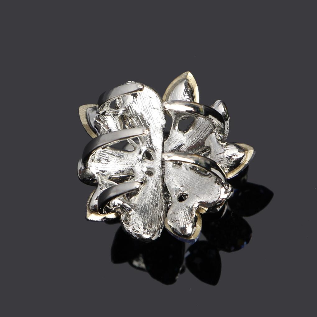 Damen Heidi Punkt Haarnadel (lila) Zirkonia Haarspange