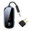 Aircraft Grade Headphone Adapter With Low Latency Bluetooth-compatible Transmitter Double Device Sharing