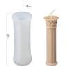 Home DecorDIY Gypsum Ornament Mould New European Roman Pillar Mold Aromatherapy Candle Mold Kitchen Baking Chocolate Molds Retro