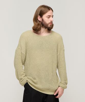 CARGOBROS Summer Scallop Waffle Cozy Knit (Khaki)