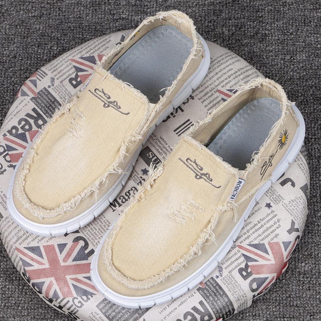 Low Cut Cloth Shoes, Casual Shoes, Loafers, Canvas Shoes, Soft Soled Breathable Shoes, Wear-resistant and Anti Slip Work Shoes