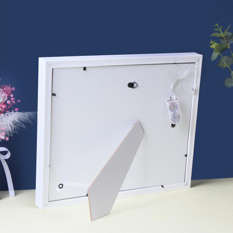 Vollmond-Baby-Fußabdrücke, Handabdruck-Stempelkissen-Set, Fotorahmen, Säuglingsfuß- und Handabdruck, Neugeborenen-Meilenstein, Souvenirs, Gießen