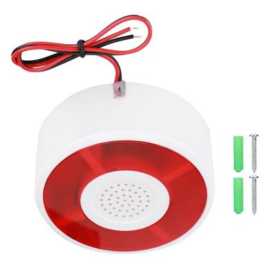 Luce lampeggiante a LED DC 12V, allarme di sicurezza, segnale stroboscopico, sirena