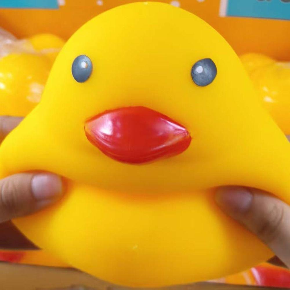 Animals Squishy Duck Soft Texture Sensory Stress Toy Novelty Duck Pinch Toy Children Gifts