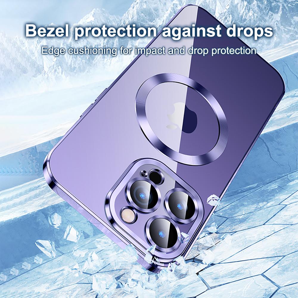 Luxus Plating Charm Logo Loch Hohl Fall Für iPhone 14 13 11 12 Pro XR X XS Max 7 8 Plus SE3 Weiche Transparente Stoßfest Abdeckung