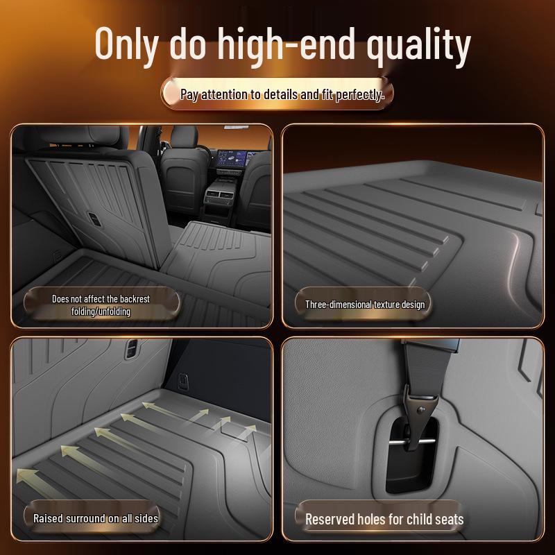 XPeng MONA M03 TPE Trunk Mat Car Interior Tail Box Accessory Foot Mats