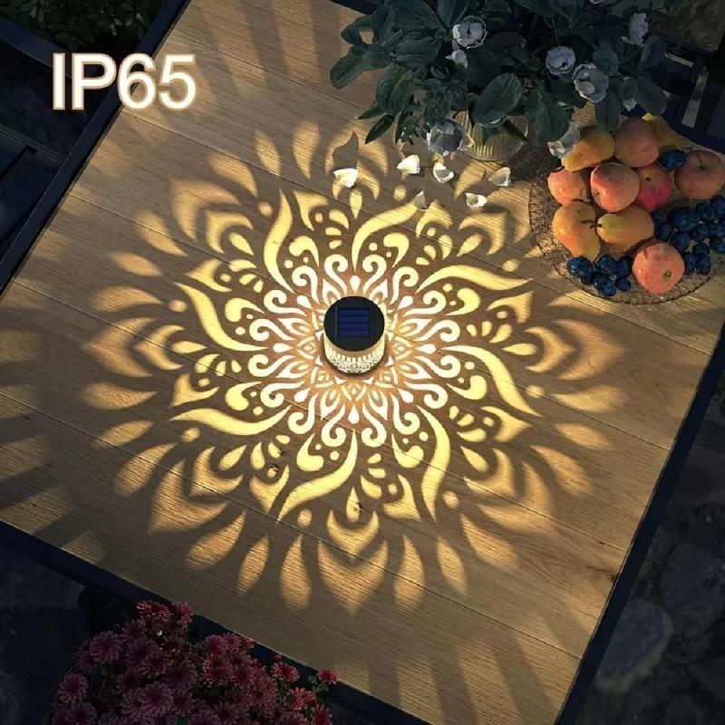 Lanterna da Parete Peonia Solare Datura, Luce Decorativa Impermeabile da Esterno per Giardino Patio Cortile Viale Cortile Illuminazione Paesaggistica