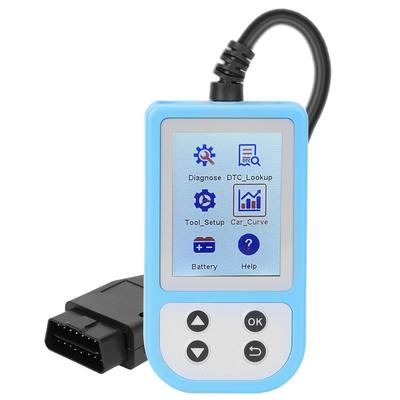 Scanner OBD2 Schermo 2,4 pollici Strumento Diagnostico Guasti Auto Multifunzione per Berlina a Benzina 12V