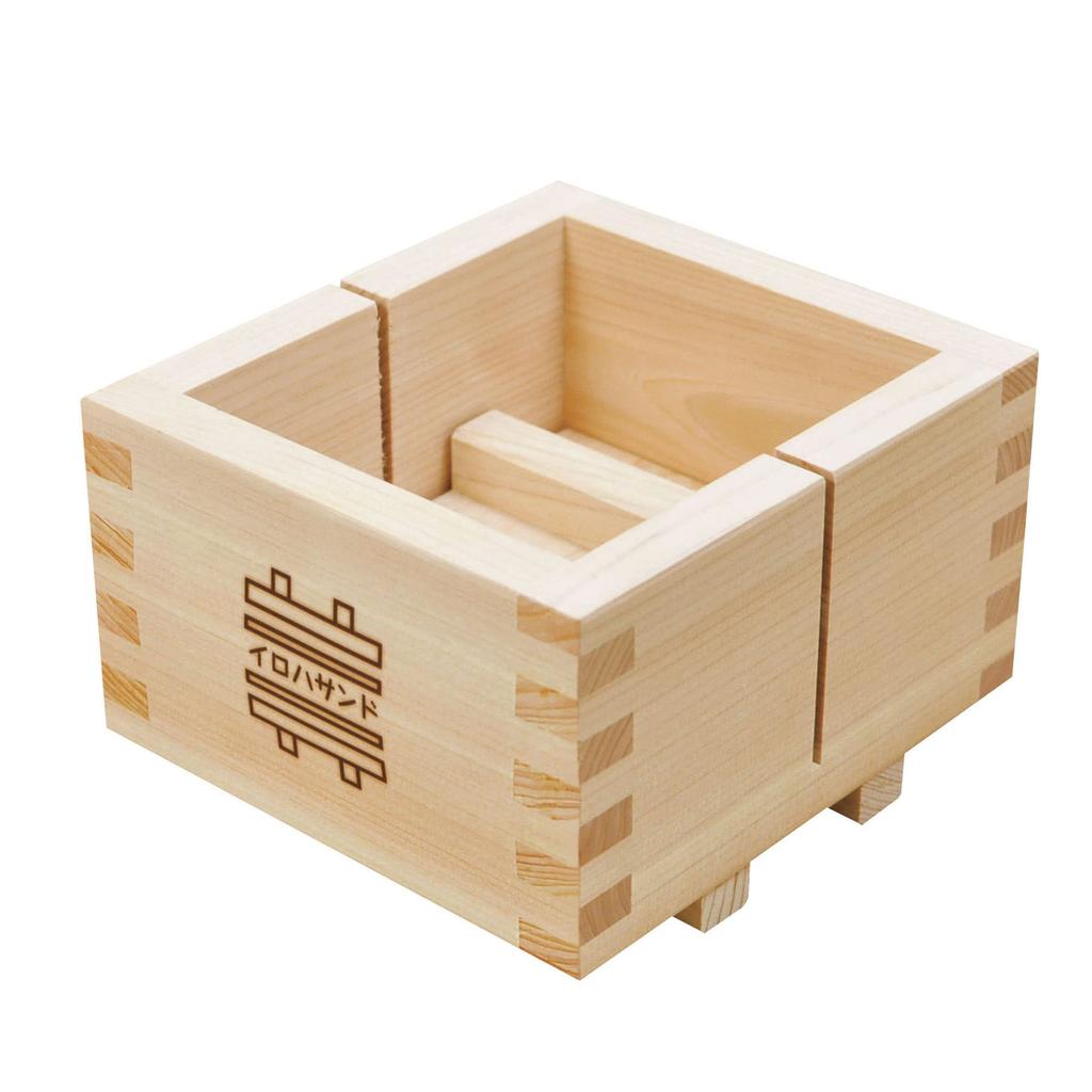 Yamako Iroha Sandwich Pan, Made In Japan, 856787, Natural, Inner Dimensions: Approx. 10.4 X 11.6 X 6.5cm (4.3 X 4.7 X 2.5 Inches), Outer Dimensions: