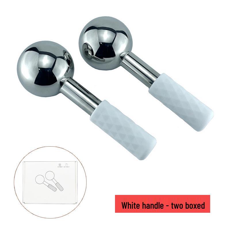 Stainless Steel Facial Ice Wave Massage Ball for Eye and Beauty Care