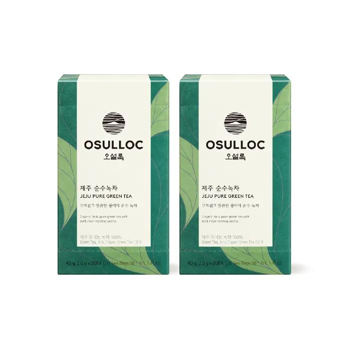 

O Sulloc Jeju Чистый зеленый чай 20 пакетиков x 2