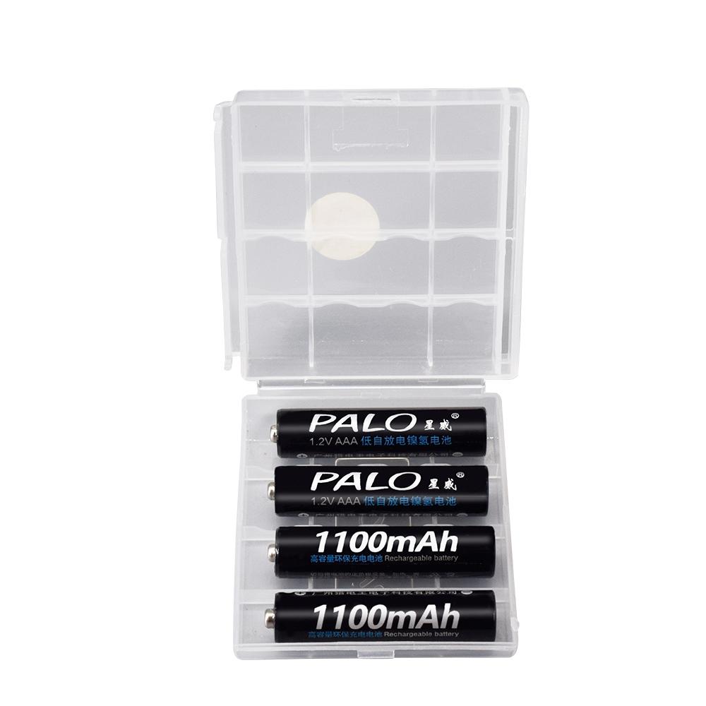 PALO 4-20 pièces 1100mAh 3A AAA batterie Rechargeable 1.2V Ni-MH AAA batterie Rechargeable aaa batterie
