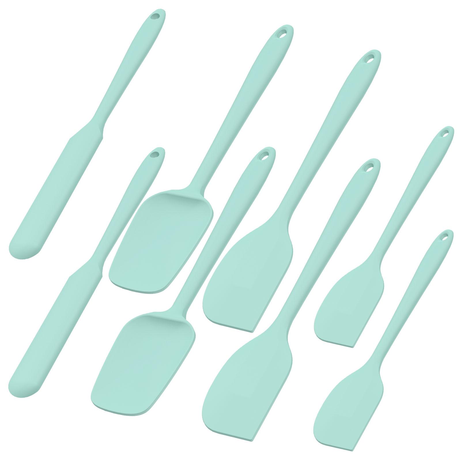 

8Pcs Silicone Spatula Set cream spatula Non-stick butter spatula Heat Resistant kitchen baking tools DIY cake Kitchen Spatula