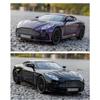 1/32 Aston Martin DB12 GT Volante Supercar Model Samochodu Ze Stopu Dźwięk i Światło Zabawka dla Dzieci Kolekcjonerskie Prezent na Urodziny