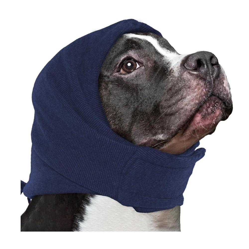 Noise Protection Dog Soothing Hood Washable Dog Head Wrap Anxiety Relief Cover  Grooming