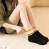 5/10Pairs Summer Ultrathin Ankle Socks Transparent Letter Embroidery Lace Silk Elastic Socks Cute Girls Ice Silk Socks for Women