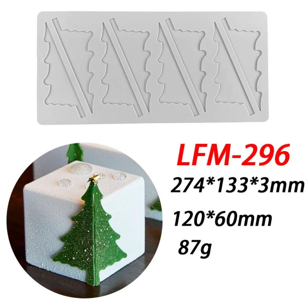 Christmas Snowflake Daisy Chocolate Silicone Mold Christmas Tree Feather Cherry Blossom Baking Mould Petal Western Cake Decor