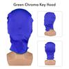Blue Chroma Key Mask Gloves Chromakey Hood Glove Invisible Effects Background Chroma Keying Blue Gloves Mask for Blue