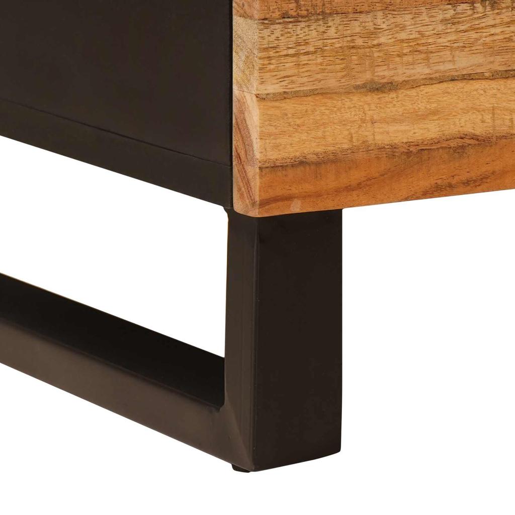 Nightstand Brown 40 x 33 x 46 cm Solid Mango Wood