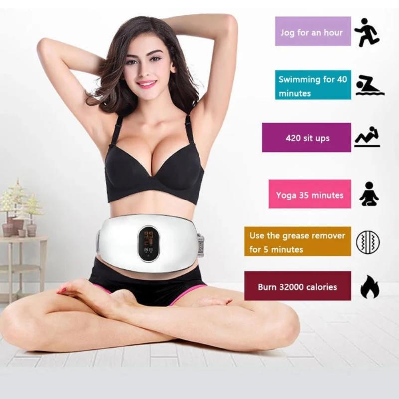 Multi functional waist massager for home use, abdominal massage and fitness equipment, shaking machine, back and waist massage