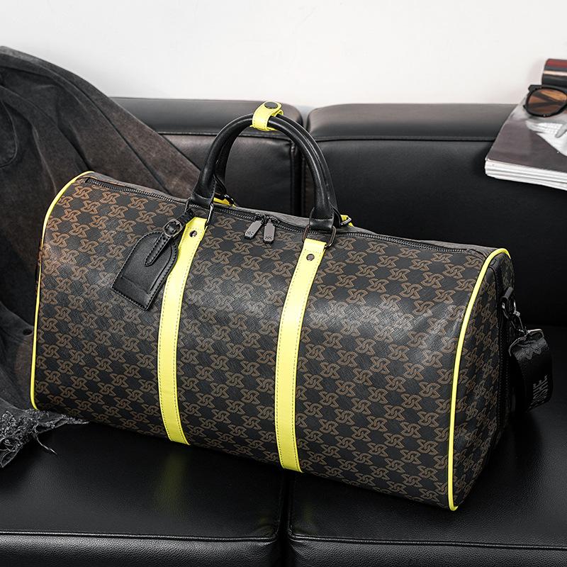 Retro High-Quality Handbags, Trendy Men'S Fitness Bags, Large-Capacity Shoulder Bags, Messenger Bags, Trendy.