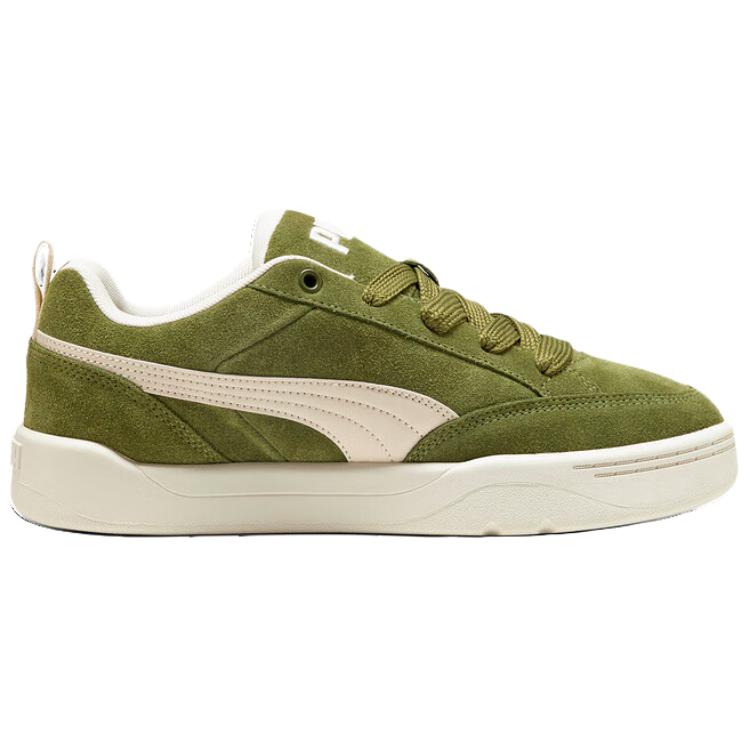Puma Park Lifestyle Raw Comfortable Versatile Low-Top Skate Shoes Unisex Sneaker Green 40160612