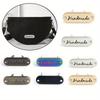 5Pcs Removable Metal Tags Are Bag Oval Shape Sewing Metal Tags  Clothing Accessories