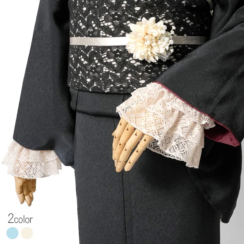 Lace sleeves feminine modern [dear-japan] (1.Beige)