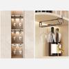 Under Cabinet Hanging Rack Wine Glass Storage Racks Simple Designs Holders Perfect For Bars And Kitchens