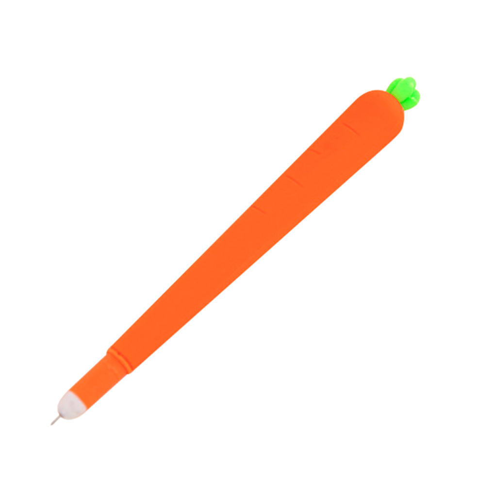 0.5mm Cute Carrot Plastic Gel Pen Office Gift Stationery Pen