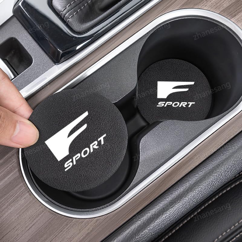 

Lexus Fsport Автомобильная подставка Круглая подставка для напитков Fsport RX LX CT EX HS NX Lexus Fsport чёрный