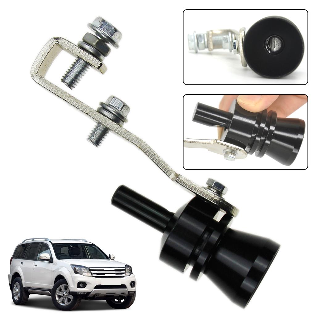 Car Exhaust Pipe Sounder  Simulador De Escape Whistler Falso Turbo Apito Tubo Som Silenciador Uitlaat Sierstuk