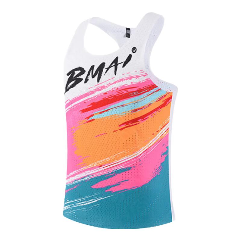 Bmai Быстросохнущая жилетка для тренировок по марафонскому бегу M