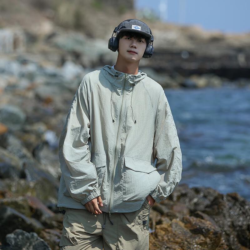 Longchan Unisex Lightweight Water-Repellent Sun Protection Jacket