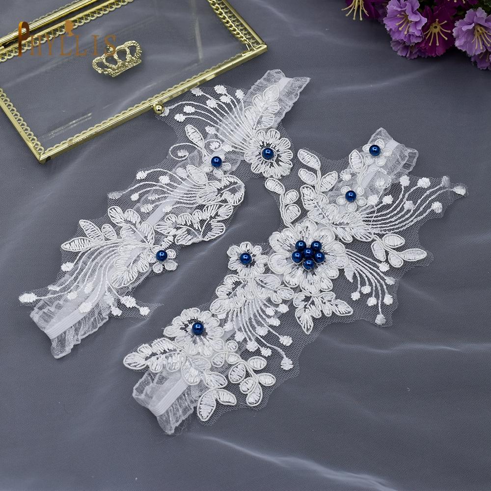 K03 2 bucăți sexy dantelă cu flori de cristal perle portjartieră de nuntă inel pentru coapsă jartieră pentru picior de mireasă ciorapi portjartieră fete femei