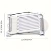 Versatile Spam Slicer and Fruit Cutter - Easy-to-use Kitchen Tool with Durable Plastic Design with Wire Slicer for Even Slicing