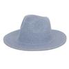 25 Colors Outdoor Sun Protection Women Beach Cowboy Hat Spring Summer Shade Solid Color Men Straw Hat Jazz Cap