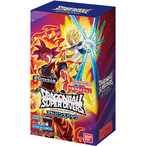[Unopened Box] Dora Gon Ball Super Divers Advanced Pack (20 Packs)
