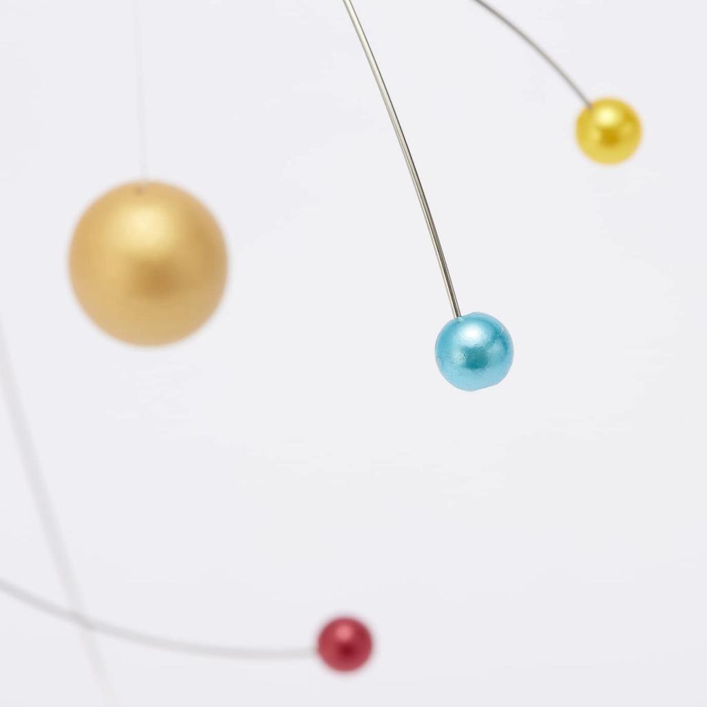 CHATANI SANGYO Mobile Cosmos Silver One Size "Fun Science" 866-503