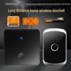 Large Wireless Self-Powered Doorbell Remote with Long-Range Chime & Elderly Call Button