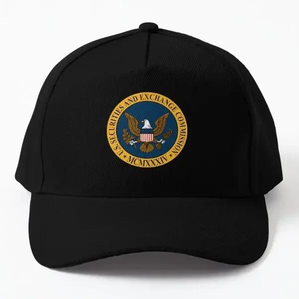Us Securities And Exchange Commission Se Baseball Cap Hat Women Snapback Czapka Solid Color Unisexs Hip Hop Bonnet Casquette