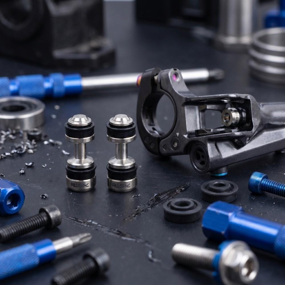 Kit Pistoncino Leva Freno Bicicletta ad Alte Prestazioni 2 Set per Shimano XT M785/M8000/SLX M7000