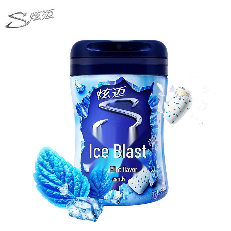 Stride Sugar-Free Ice Blast Mint Chewing Gum