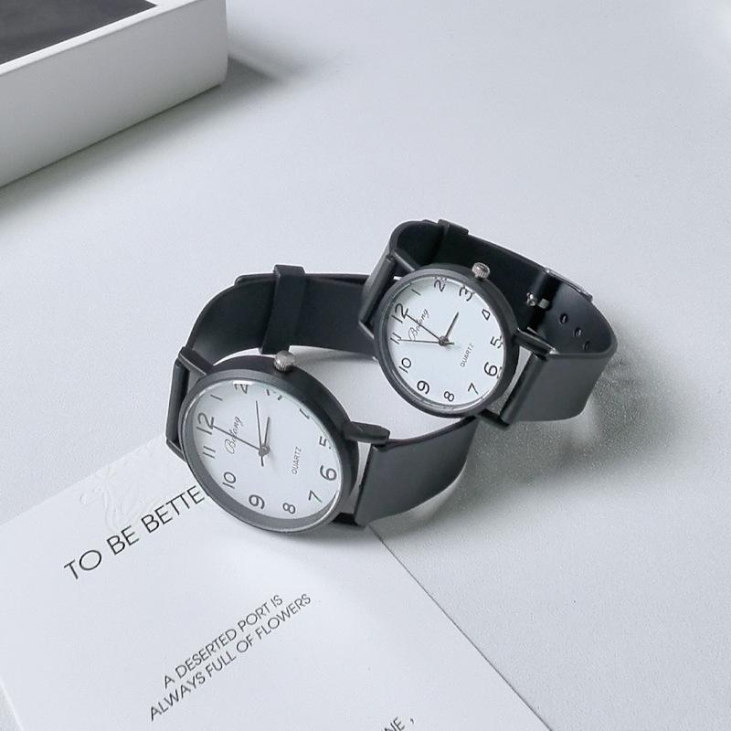 Cold Wind Niche Design Student Junior High School Orgasm Flow Quartz Watch, Simple Quartz Men And Women Couple Watch