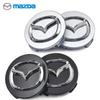 4 buc 56mm Capac Central Jantă Auto Insignă Emblema Autocolant Jantă Pentru Mazda 3 6 Atenza Axela Demio CX3 CX5 MP MS RX8 Accesorii Auto