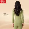 Hongdou Women's Pure Cotton Thermal Underwear Set