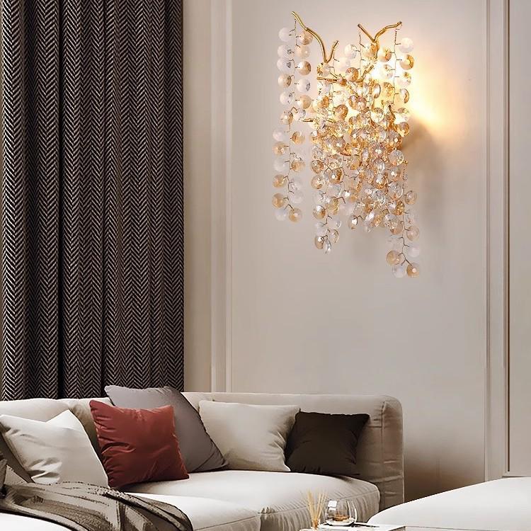 Luxury Creative Branch Wall Lamp for Living Room and Bedroom